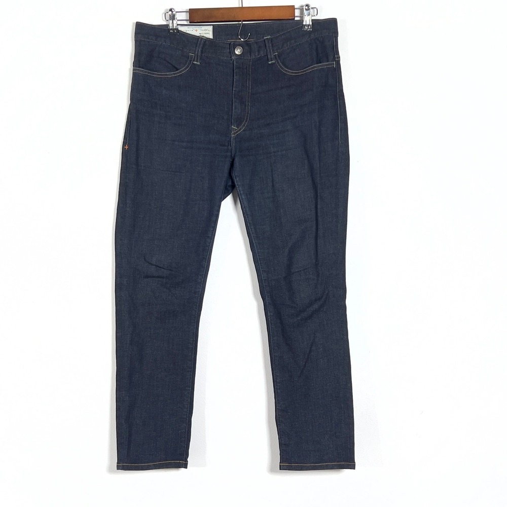 Imogene +‎ Willie Slim Jeans Mens Sz 32x27 Blue Dark Wash Indigo Denim IMSL02